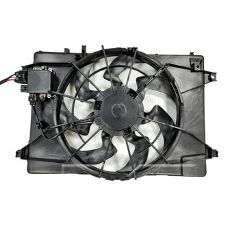 TYC® - Dual Radiator and Condenser Fan Assembly