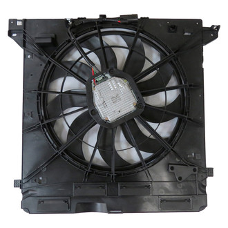 TYC® - Dual Radiator and Condenser Fan Assembly