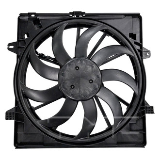 TYC® - Dual Radiator and Condenser Fan Assembly