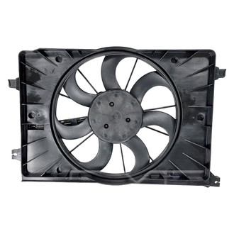 TYC® - Dual Radiator and Condenser Fan Assembly