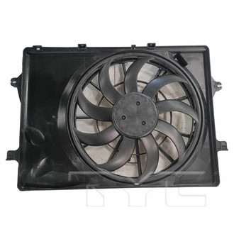 TYC® - Dual Radiator and Condenser Fan Assembly