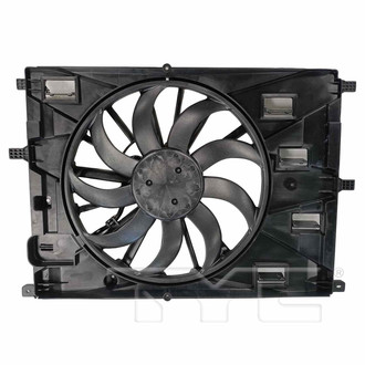 TYC® - Dual Radiator and Condenser Fan Assembly