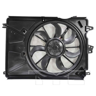 TYC® - Dual Radiator and Condenser Fan Assembly