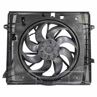 TYC® - Dual Radiator and Condenser Fan Assembly