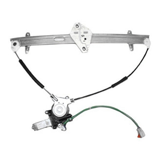 TYC® - Front Driver Side Power Window Regulator and Motor Assembly