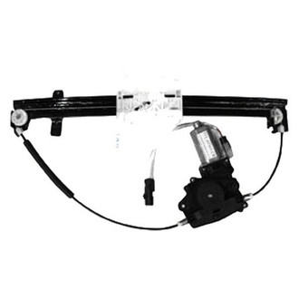 TYC® - Rear Driver Side Power Window Regulator and Motor Assembly