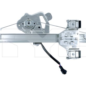 TYC® - Rear Driver Side Power Window Regulator and Motor Assembly