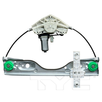 TYC® - Rear Passenger Side Power Window Regulator and Motor Assembly