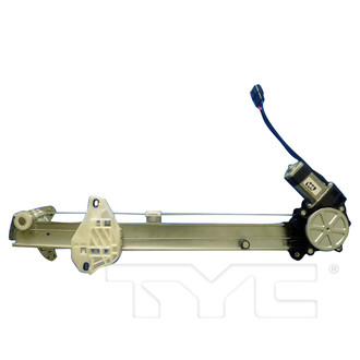 TYC® - Rear Passenger Side Power Window Regulator and Motor Assembly