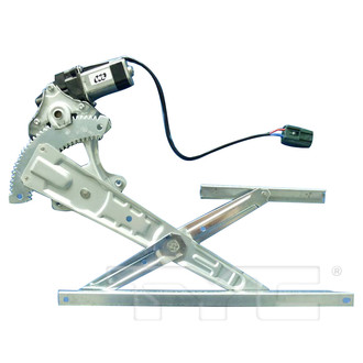 TYC® - Rear Driver Side Power Window Regulator and Motor Assembly