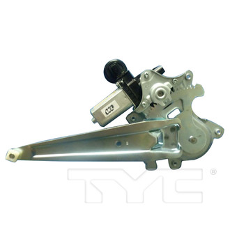TYC® - Rear Driver Side Power Window Regulator and Motor Assembly