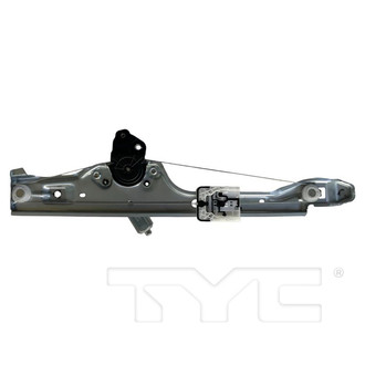 TYC® - Rear Passenger Side Power Window Regulator and Motor Assembly
