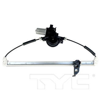 TYC® - Rear Passenger Side Power Window Regulator and Motor Assembly