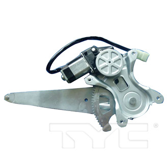 TYC® - Rear Driver Side Power Window Regulator and Motor Assembly