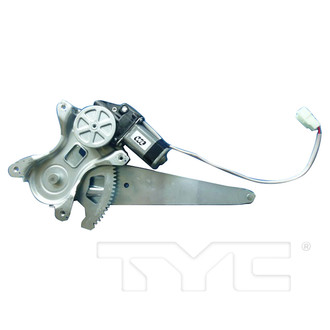 TYC® - Rear Passenger Side Power Window Regulator and Motor Assembly