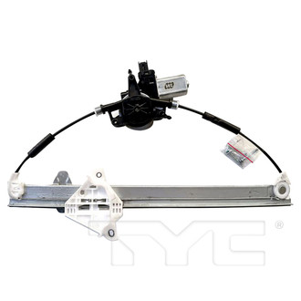 TYC® - Front Driver Side Power Window Regulator and Motor Assembly