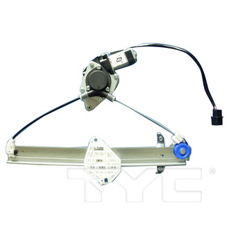TYC® - Rear Driver Side Power Window Regulator and Motor Assembly