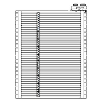 TYC® - A/C Evaporator Core