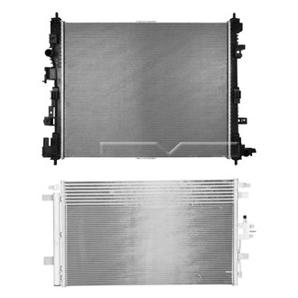 TYC® - Radiator and Condenser Kit