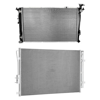TYC® - Radiator and Condenser Kit