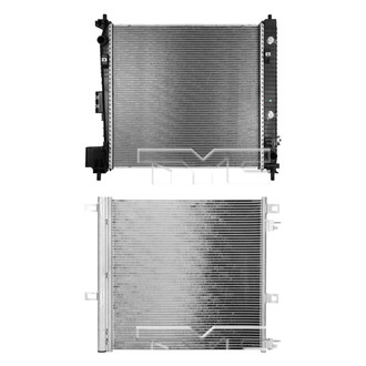 TYC® - Radiator and Condenser Kit