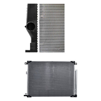 TYC® - Radiator and Condenser Kit
