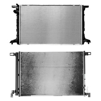 TYC® - Radiator and Condenser Kit
