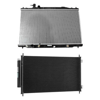 TYC® - Radiator and Condenser Kit