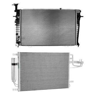 TYC® - Radiator and Condenser Kit