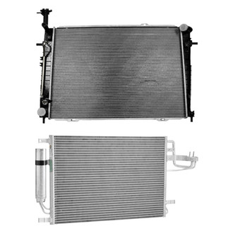 TYC® - Radiator and Condenser Kit