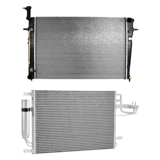 TYC® - Radiator and Condenser Kit