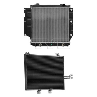 TYC® - Radiator and Condenser Kit