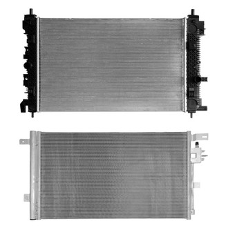 TYC® - Radiator and Condenser Kit