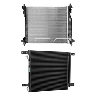 TYC® - Radiator and Condenser Kit