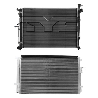 TYC® - Radiator and Condenser Kit