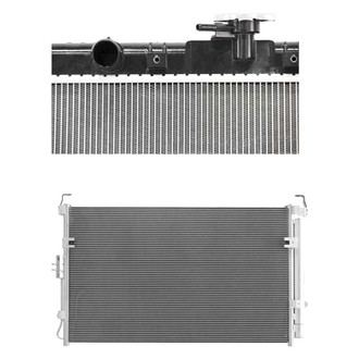 TYC® - Radiator and Condenser Kit