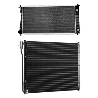 TYC® - Radiator and Condenser Kit