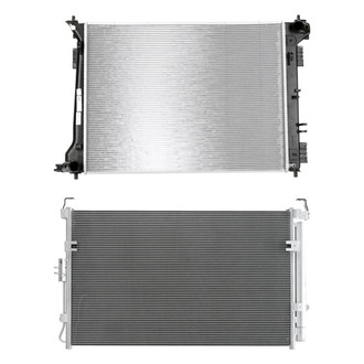 TYC® - Radiator and Condenser Kit