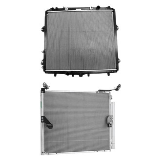 TYC® - Radiator and Condenser Kit
