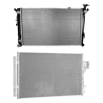 TYC® - Radiator and Condenser Kit