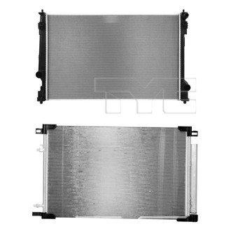TYC® - Radiator and Condenser Kit