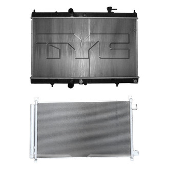 TYC® - Radiator and Condenser Kit