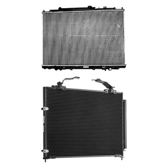 TYC® - Radiator and Condenser Kit