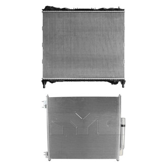 TYC® - Radiator and Condenser Kit