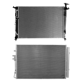 TYC® - Radiator and Condenser Kit