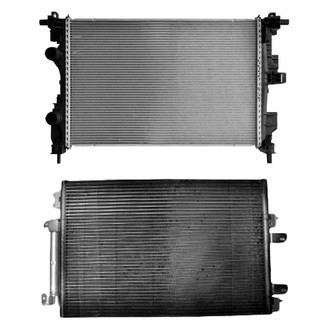 TYC® - Radiator and Condenser Kit