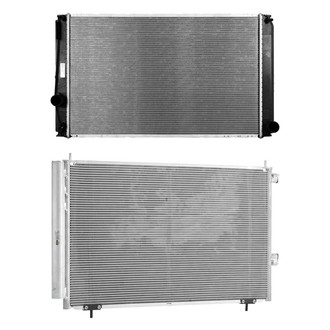 TYC® - Radiator and Condenser Kit