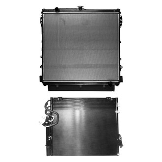 TYC® - Radiator and Condenser Kit