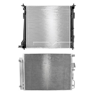 TYC® - Radiator and Condenser Kit
