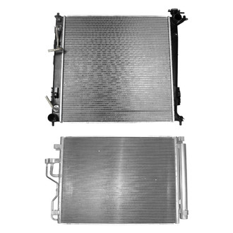 TYC® - Radiator and Condenser Kit
